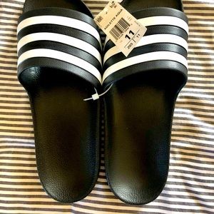 NWT Men’s Adidas Adillete Aqua Slide size 11